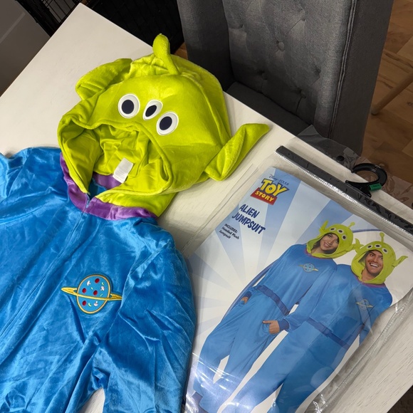 Adult Toy Story Alien Costume - Picture 1 of 5